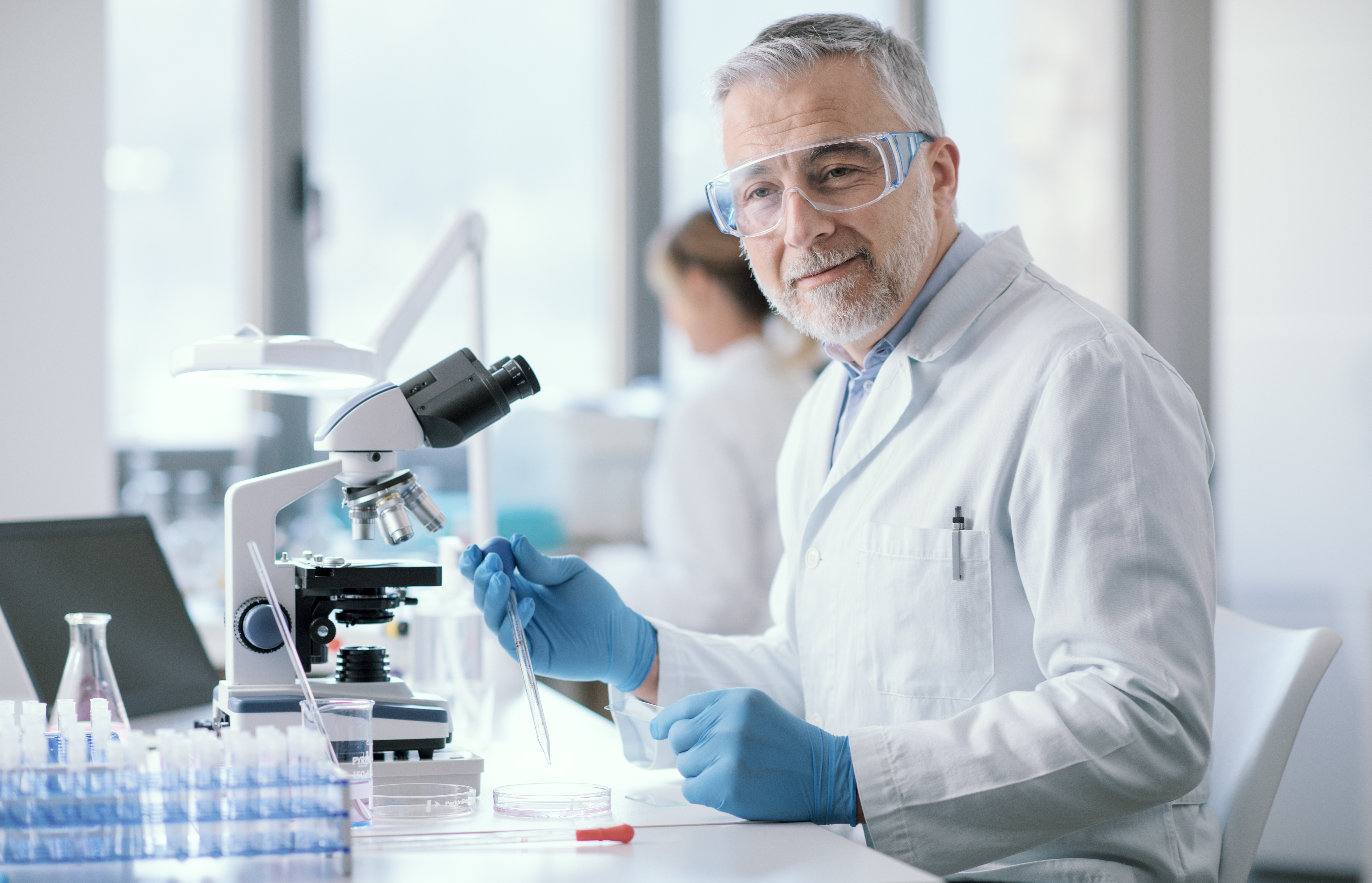 Laboratorio de microbiología